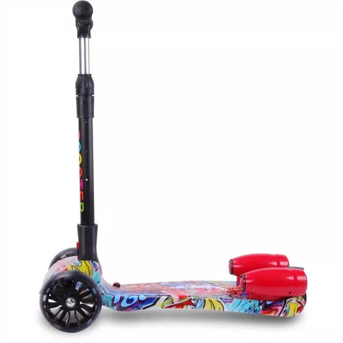 Scooter Monopatín Humo Con Luces